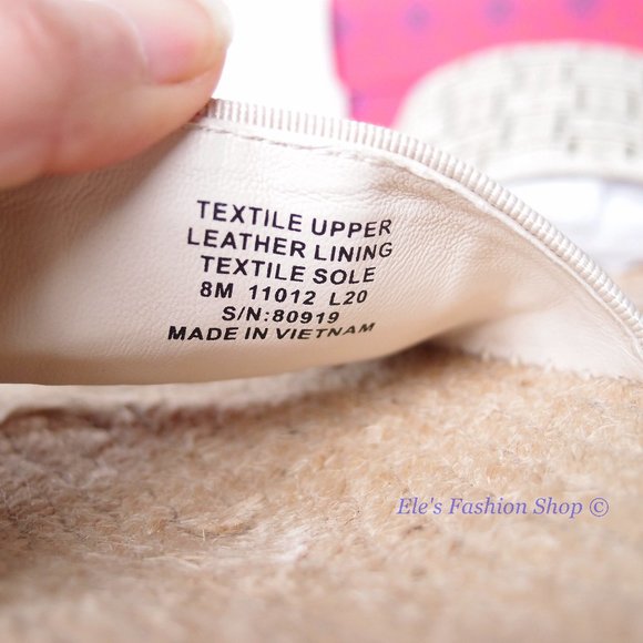 ** SOLD!!** NIB Tory Burch Logo Grosgrain Ribbon Woven Slide Cream US 8 - Picture 14 of 16